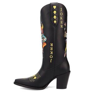 Dingo Womens Joker Snip Toe Dress Boots size 10 M